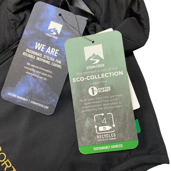 Vest VAIL RESORT Women XS Black  Sleeveless Jacket - Picture 13 of 14